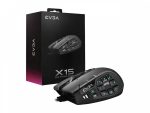 Mouse Gamer Evga X15 Mmo Rgb Usb 16000dpi Preto 904-w1-15bk-kr