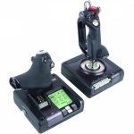 Controle de Simulação com Manete e Acelerador X52 PROFESSIONAL