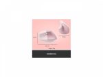 Mouse Sem Fio Logitech Lift Vertical, Windows/macOS - Rosa - Imagem 3
