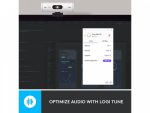 Headset Sem Fio Logitech Zone Vibe 100, Bluetooth, PC, Branco - Imagem 3