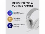Headset Sem Fio Logitech Zone Vibe 100, Bluetooth, PC, Branco - Imagem 7