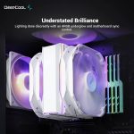 Cooler Para Processador DeepCool AS500 Plus White, Intel e AMD - Imagem 6