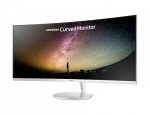 Monitor Samsung 34" Led Branco Curvo HDMI, DP, LC34F791WQLXZ - Imagem 3