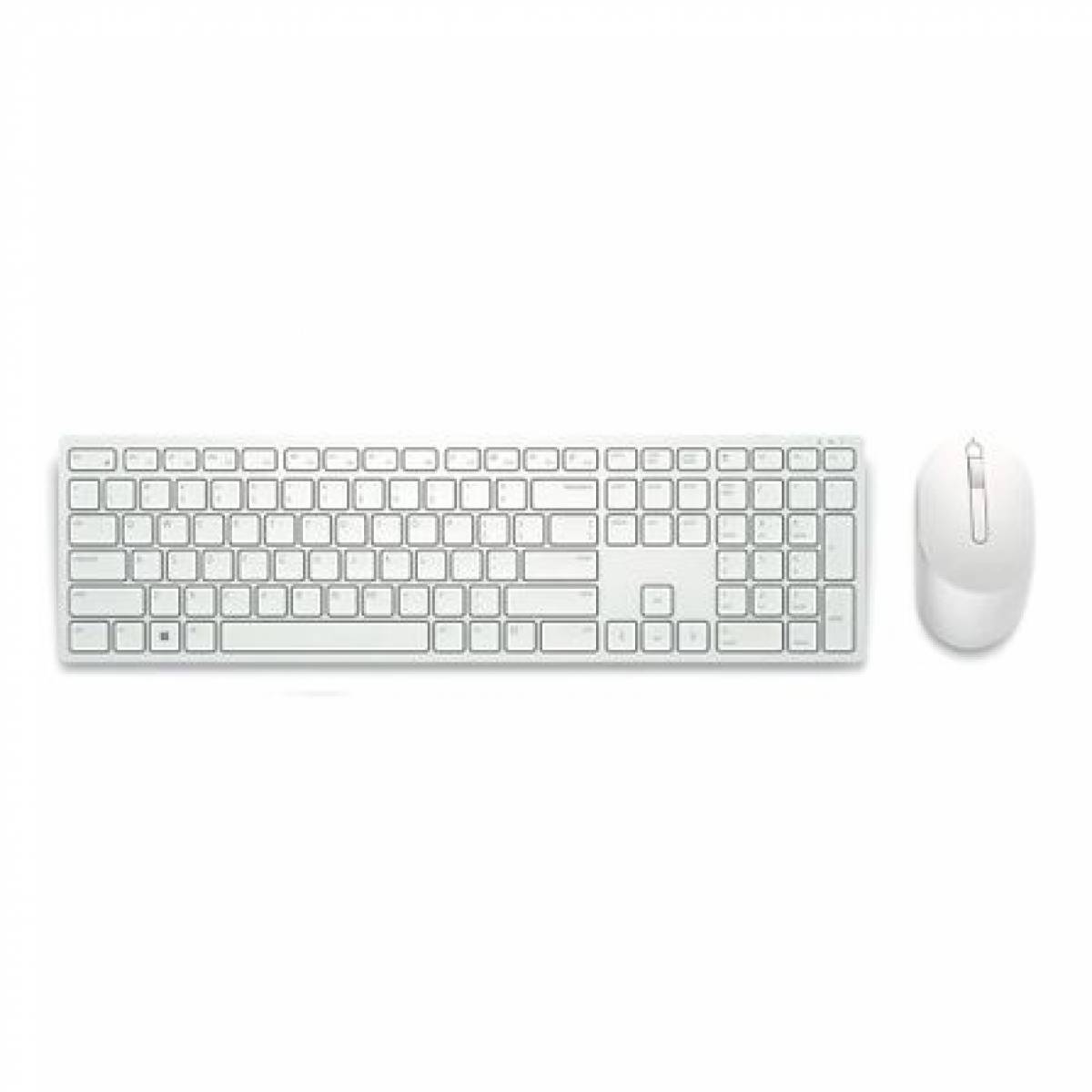 Kit Teclado E Mouse Sem Fio Dell Pro Km5221w Branco Kit Teclado E Mouse Sem Fio Dell Pro Km5221w Branco - Imagem 1