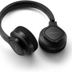 Fone de Ouvido Bluetooth Philips, Resistência água IPX55 - Preto