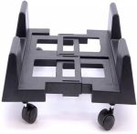 Suporte para gabinete preto c3 tech, Peso Suportado: 10Kg - Imagem 2