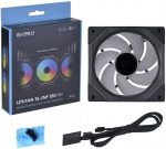 Cooler Para Gabinete Lian Li, RGB, 120mm, UF-SLIN120-1B - Preto - Imagem 2