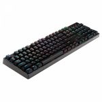 Teclado Mecânico Gamer 1STPLAYER DK5.0 , RGB, Switch Blue, Black - Imagem 2