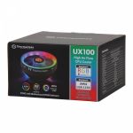 Cooler Fan Thermaltake Tt Ux100 Aircooler, 122.3mm, Argb - Cl-p064-al12sw-a