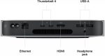 Apple Mac Mini MMFK3LZ/A 2023 M2 / RAM 8GB / SSD 512GB - Prata - Imagem 7