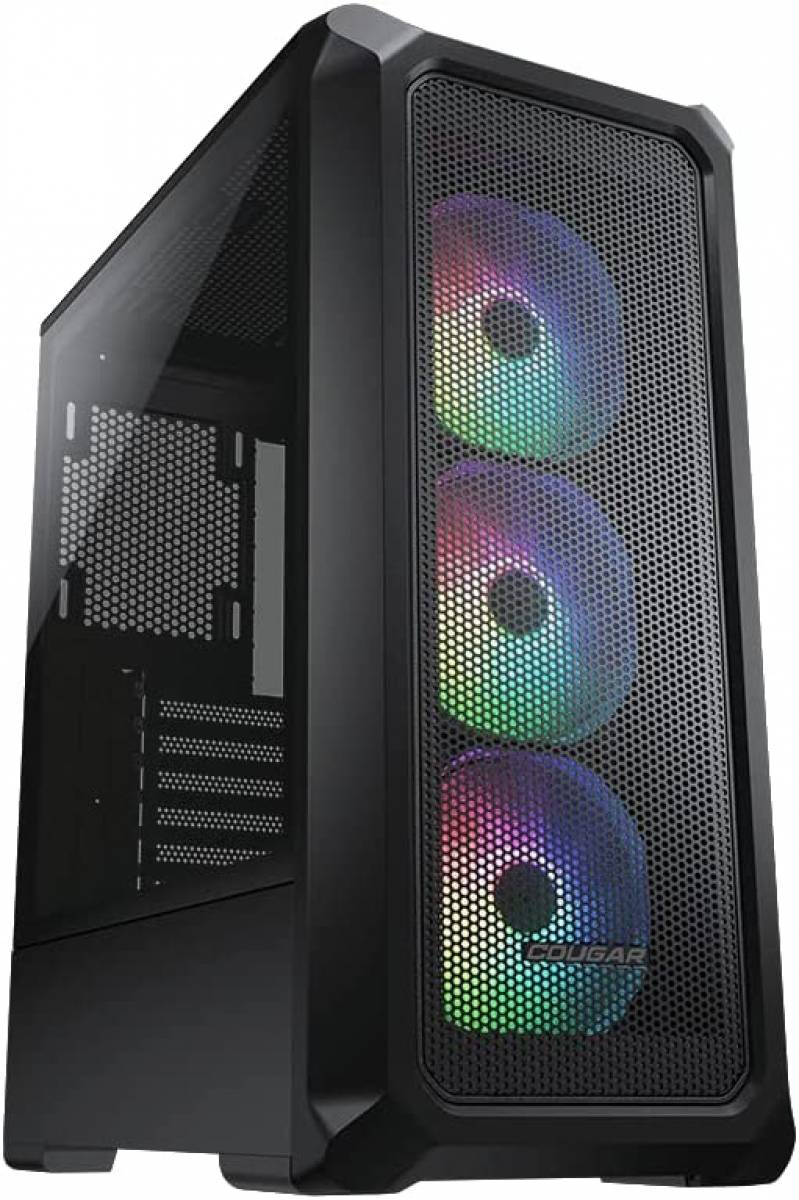 Gabinete Gamer Mid Tower Cougar Archon 2 Mesh RGB - Preto Gabinete Gamer Mid Tower Cougar Archon 2 Mesh RGB - Preto - Imagem 1