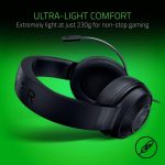 Fone Headset Gamer Razer Kraken X, P2, Console, PC Black/Green - Imagem 6