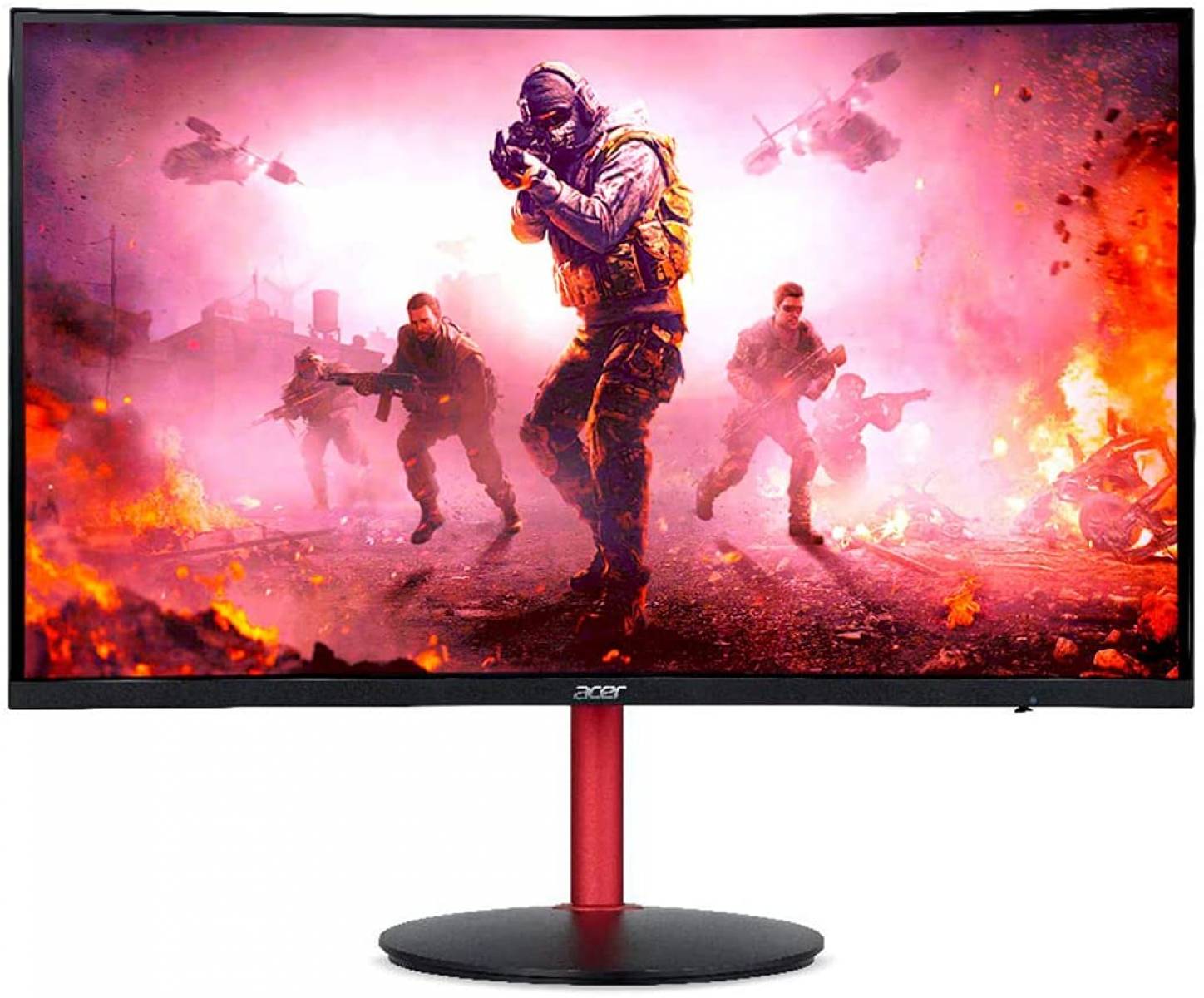 MONITOR ACER GAMER NITRO 23.6 CURVO, LED, VA FHD EI242QR, 165HZ MONITOR ACER GAMER NITRO 23.6 CURVO, LED, VA FHD EI242QR, 165HZ - Imagem 1