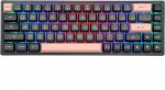 Teclado Bluetooth Gamer Mecânico Akko 3068B, Jelly Purple - Preto