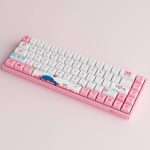 Teclado Bluetooth Gamer Mecânico World Tour Tokyo, Jelly Pink