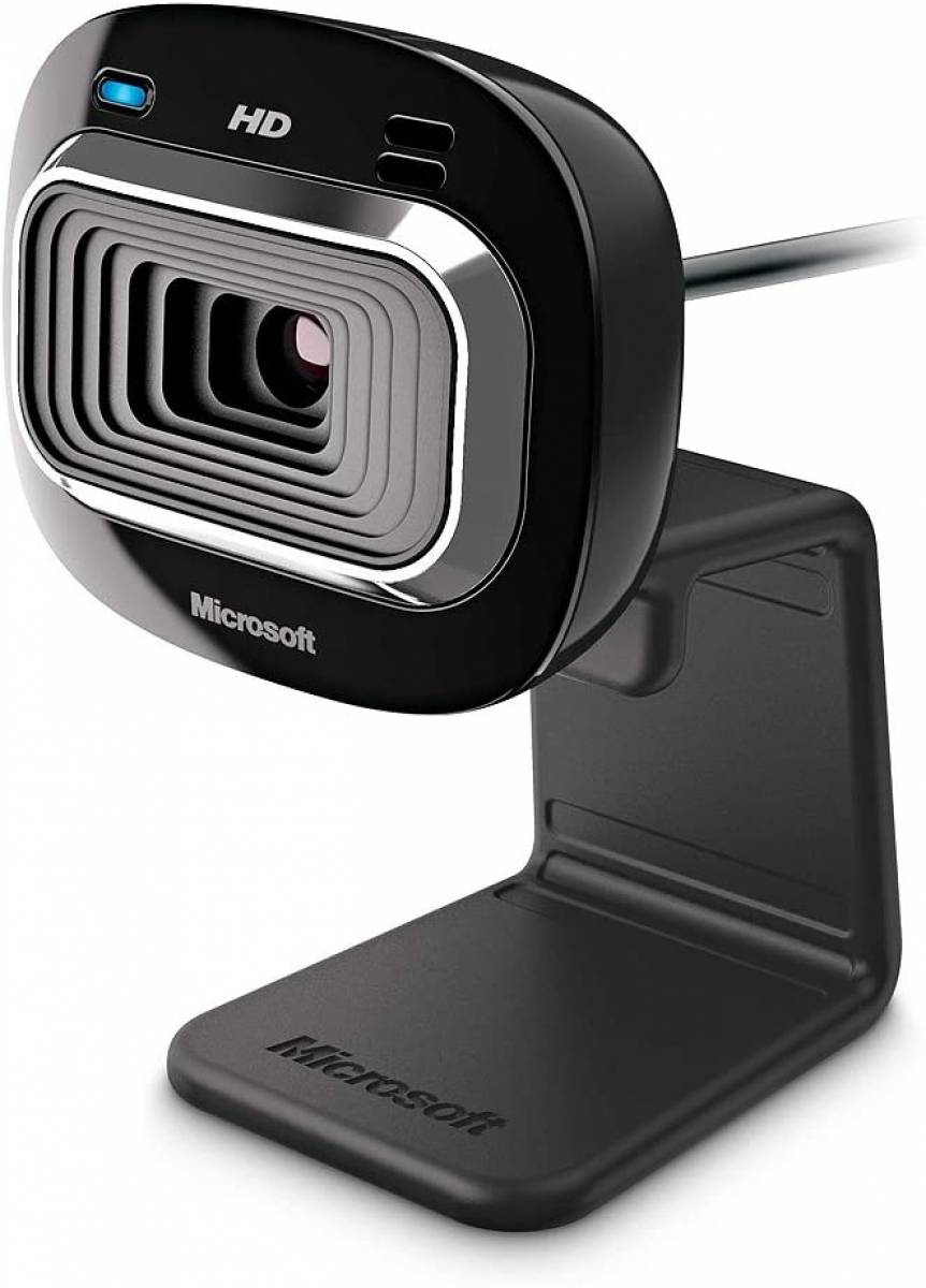 Webcam Microsoft Lifecam Hd-3000, Widescreen, 720p - T3H00011 Webcam Microsoft Lifecam Hd-3000, Widescreen, 720p - T3H00011 - Imagem 1