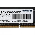 MEMÓRIA RAM PARA NOTEBOOK PATRIOT 16GB, DDR4, 2666MHZ, 1X16GB - SD416G266681S