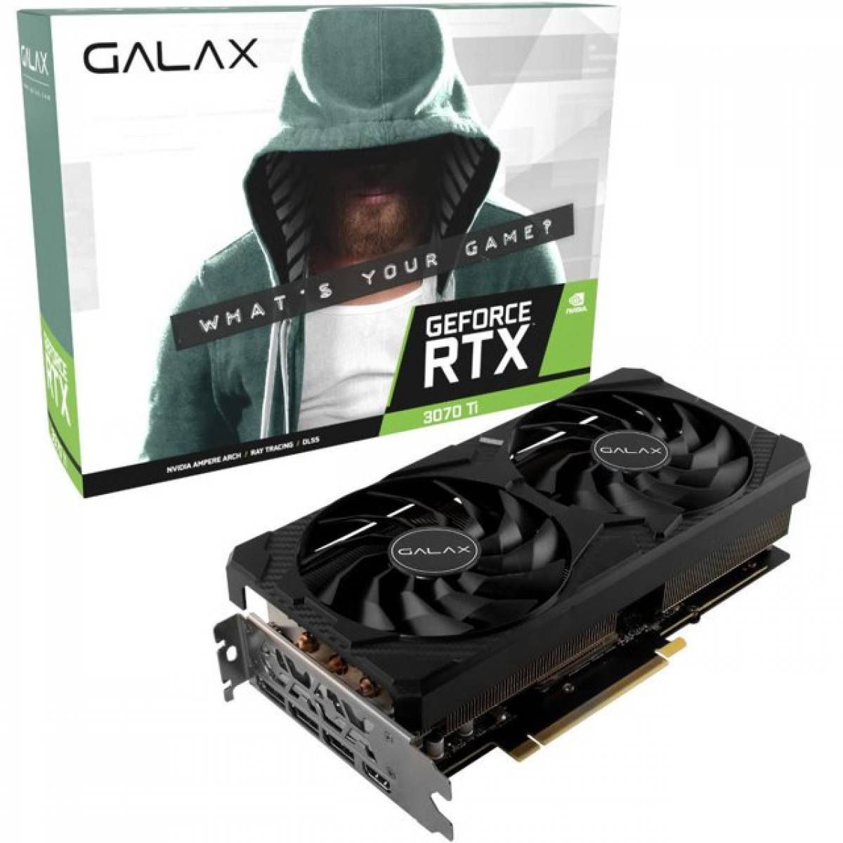 Placa De Vídeo Galax Geforce Rtx 3070 Ti Oc 8gb 256bit Gddr6x Placa De Vídeo Galax Geforce Rtx 3070 Ti Oc 8gb 256bit Gddr6x - Imagem 1
