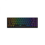 Teclado Gamer Mecânico Akko Double Shot 3068S, Jelly Pink - Preto