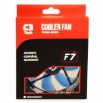 Cooler FAN C3 Tech F7-L100 BL Storm 12cm LED C3T - Imagem 2