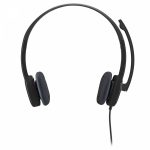 Headset Logitech H151 Estéreo Analógico P3 Preto - Imagem 5