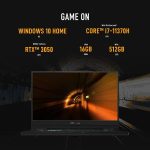 Notebook Asus TUF I7-11370H 3.3/16GB/512SSD/15.6"/144HZ/RTX3050 - Imagem 8
