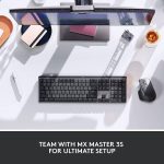 Teclado Mecânico Sem Fio Logitech MX Mechanical, Iluminação - Imagem 3