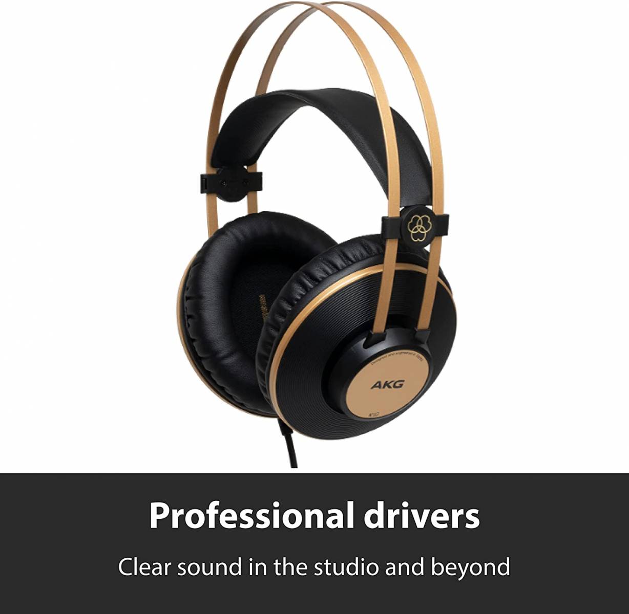 Fone de ouvido AKG K92, fechado para estúdio estilo over ear Fone de ouvido AKG K92, fechado para estúdio estilo over ear - Imagem 1
