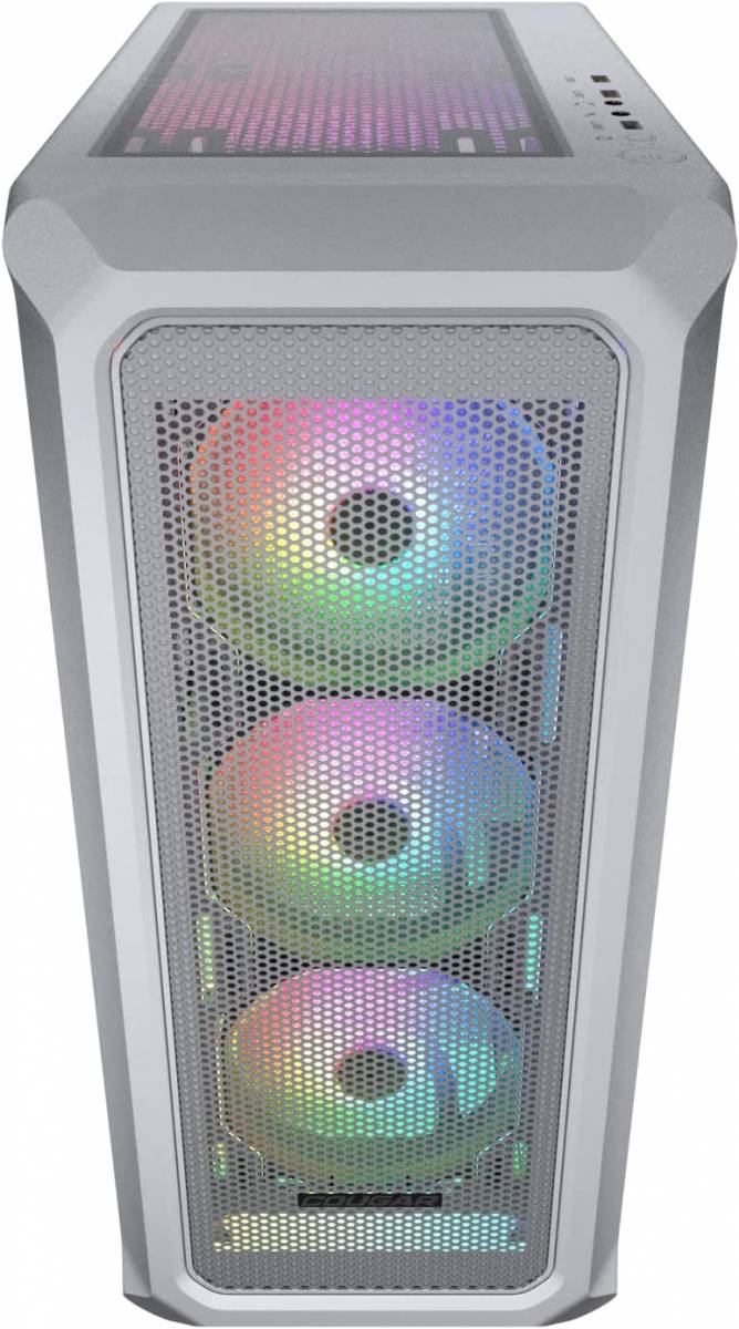 Gabinete Gamer Mid Tower Cougar Archon 2 Mesh RGB - Branco Gabinete Gamer Mid Tower Cougar Archon 2 Mesh RGB - Branco - Imagem 1