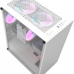 Gabinete Motospeed Hyrax, Hgb200b, Mid Tower Sem Fan - Branco