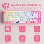 Teclado Bluetooth Gamer Mecânico World Tour Tokyo, Jelly Pink - Imagem 7