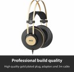 Fone de ouvido AKG K92, fechado para estúdio estilo over ear - Imagem 5