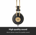 Fone de ouvido AKG K92, fechado para estúdio estilo over ear - Imagem 8