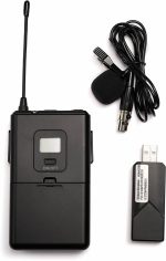 Microfone de Lapela Sem fio Wireless USB FIFINE K031B