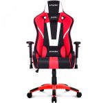 Cadeira Akracing XTRA CP-6 Black White Red Bigger 10260-9 - Imagem 2