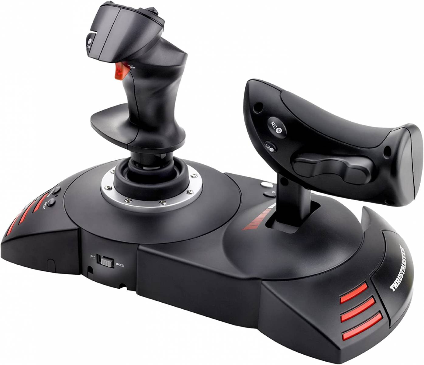Joystick Controle Manche ThrustmasterT Flight Hotas X, PC, PS3 Joystick Controle Manche ThrustmasterT Flight Hotas X, PC, PS3 - Imagem 1