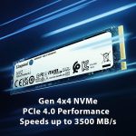 SSD Kingston 1TB - NV2 M.2 2280 - NVME PCIE 4.0 - SNV2S/1000G - Imagem 4