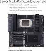 Placa Mãe Asus Pro WS WRX80E-SAGE SE WIFI SWRX8 AMD WRX80 - Imagem 3