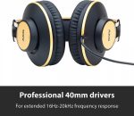 Fone de ouvido AKG K92, fechado para estúdio estilo over ear - Imagem 7