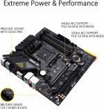 Placa Mãe Asus TUF GAMING B550M-PLUS AMD AM4 DDR4 mATX - Imagem 13