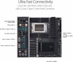 Placa Mãe Asus Pro WS WRX80E-SAGE SE WIFI SWRX8 AMD WRX80 - Imagem 4