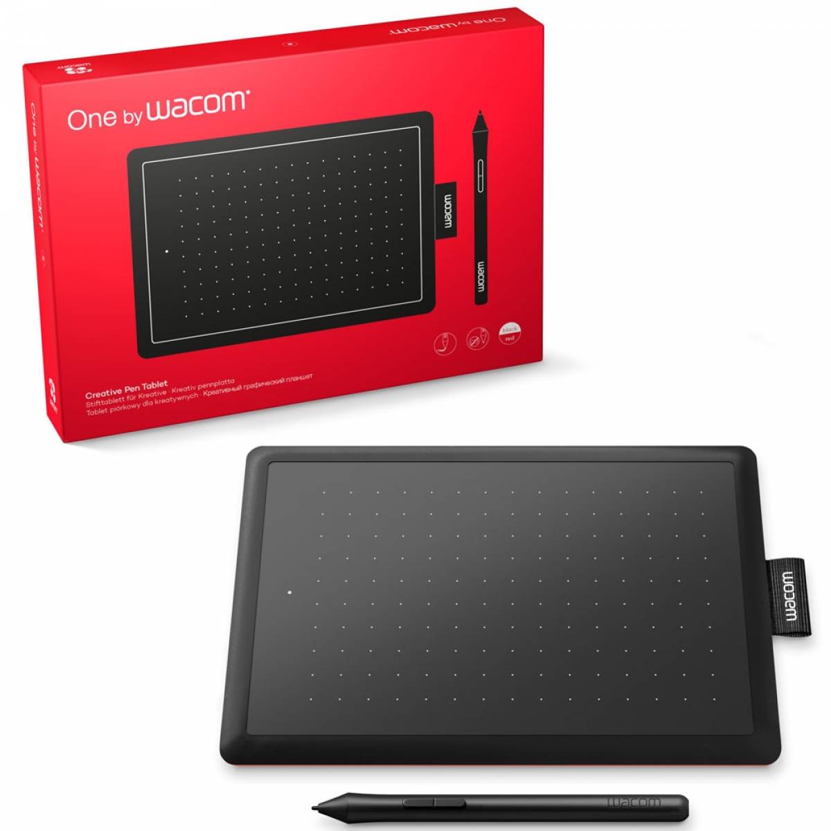 Mesa Digitalizadora One by Wacom CTL472 Pequena Mesa Digitalizadora One by Wacom CTL472 Pequena - Imagem 1