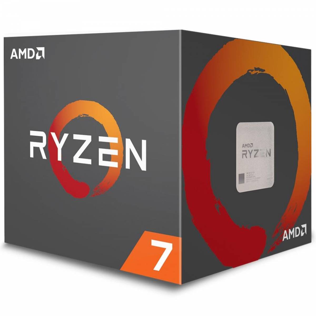 Processador AMD Ryzen 7 2700 Cache 20MB, até 4.1GHz Processador AMD Ryzen 7 2700 Cache 20MB, até 4.1GHz - Imagem 1