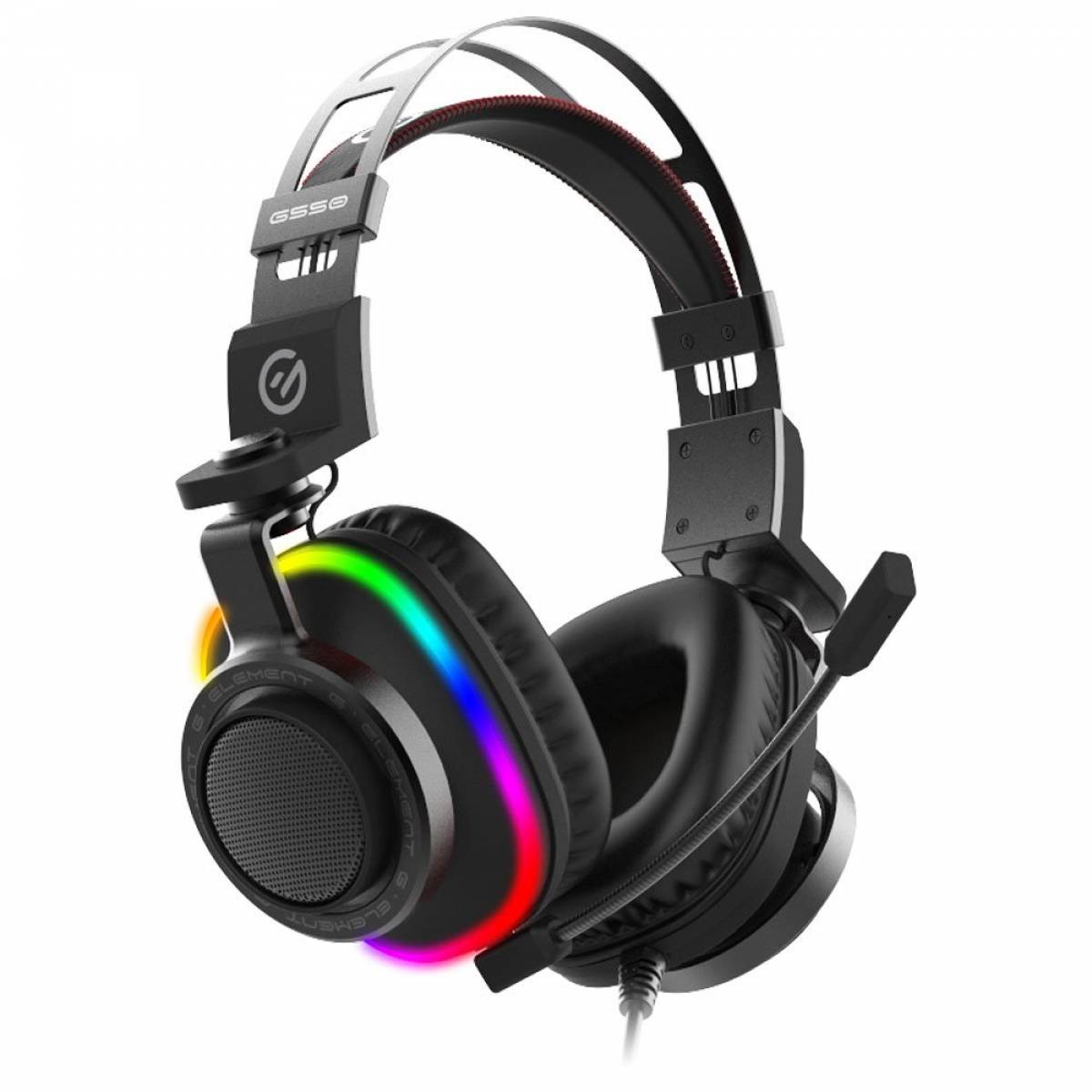 HEADPHONE G550 RGB/USB ELEMENT G HEADPHONE G550 RGB/USB ELEMENT G - Imagem 1