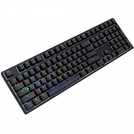 Teclado Gamer Ducky Channel Mecânico One, Cherry MX Red, LED RGB