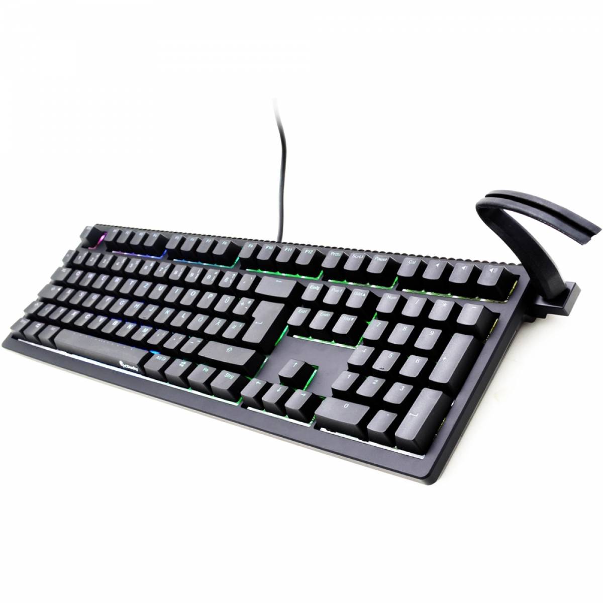 Teclado Gamer Ducky Channel Mecânico Shine 6, Cherry MX Red, LED RGB Teclado Gamer Ducky Channel Mecânico Shine 6, Cherry MX Red, LED RGB - Imagem 1