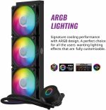 Water Cooler Cooler Master Masterliquid ML360L V2, ARGB, , Preto - Imagem 5