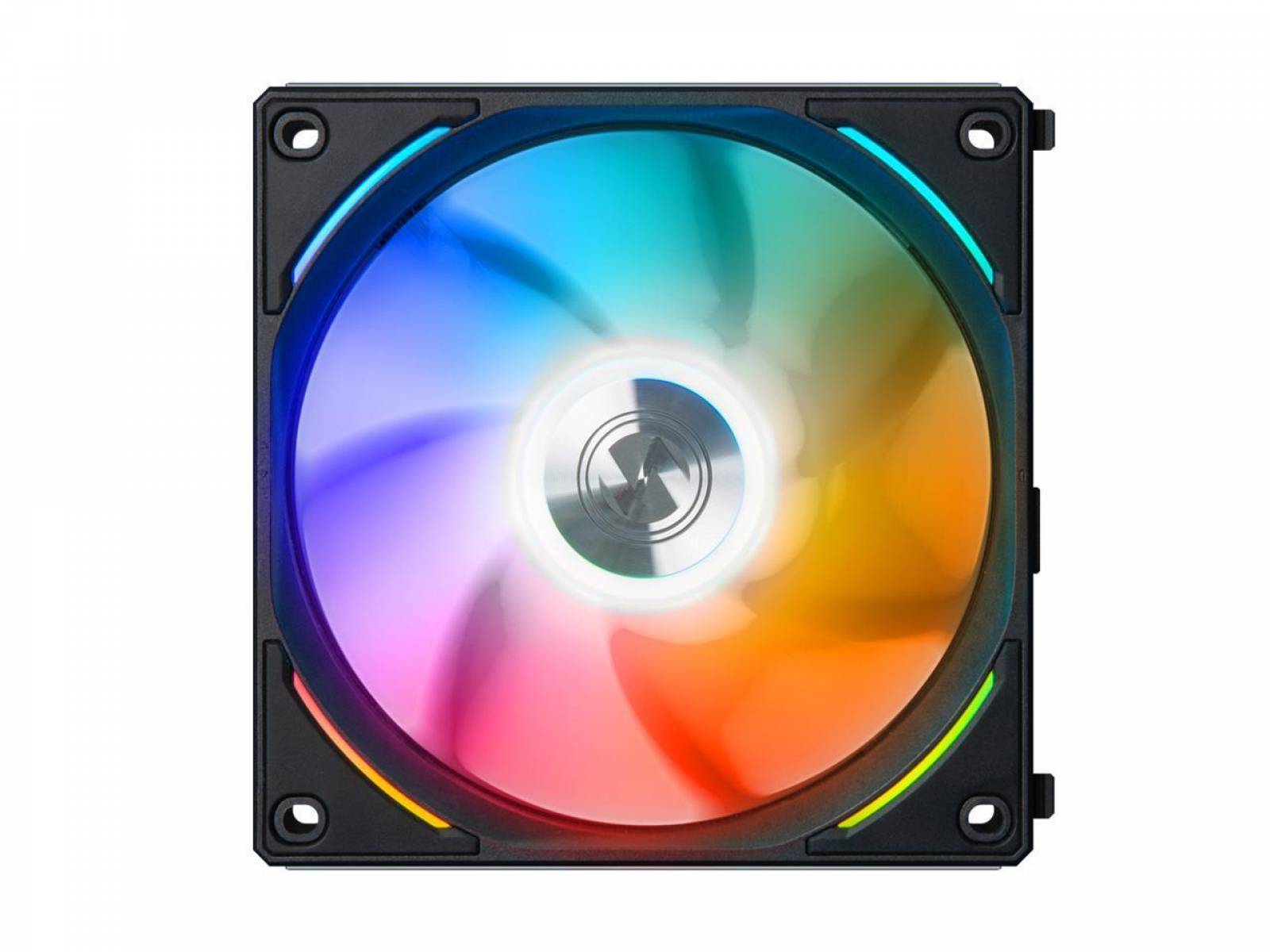 Cooler Para Gabinete Lian Li, RGB, 120mm, UF-AL120-1B - Preto Cooler Para Gabinete Lian Li, RGB, 120mm, UF-AL120-1B - Preto - Imagem 1