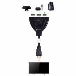 Switch HDMI 3 Entradas E 1 Saida 1.3V Com 3D E 1080P - Vinik - Imagem 2