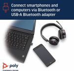 Fone de Ouvido Sem Fio Plantronics Serie Voyager 4320UC - Preto - Imagem 4